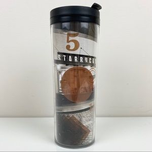Starbucks Coffee Travel Mug Tumbler 2012 Dot Series Store Front Graphic 16oz